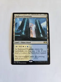 MTG Magic the Gathering Hallowed Fountain (251/296) Ravnica Allegiance NM - Image 1