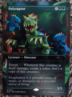 Polyraptor MTG - Squishful Thinking - Regular - Unplayed NM - Image 1