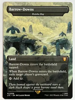 MTG lotr The Lord of the Rings Barrow-Downs - Bojuka Bog Borderless -0358 - Image 1