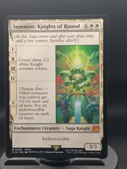 Magic the Gathering Summon: Knights of Round Final Fantasy Regular M0036 - Image 1