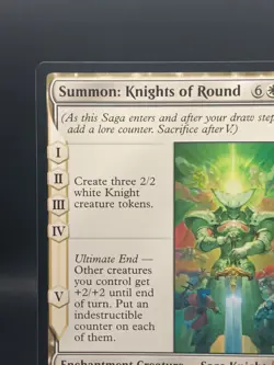 Magic the Gathering Summon: Knights of Round Final Fantasy Regular M0036 - Image 2