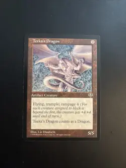 Magic The Gathering - Teeka’s Dragon - Mirage - - Image 1