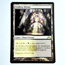 Godless Shrine 242 R Gatecrash Magic the Gathering MTG LP - Image 1