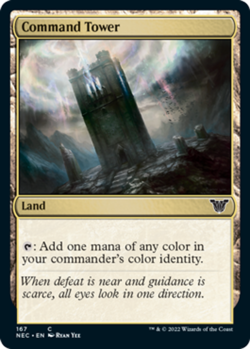 Command Tower Light Play, English Magic the Gathering MTG Commander Kamigawa: Ne - Image 1