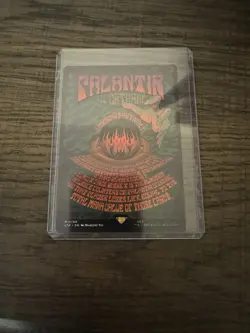 Near Mint Palantir of Orthanc (Borderless Poster) MTG Lord of the Ring 0749 - Image 1