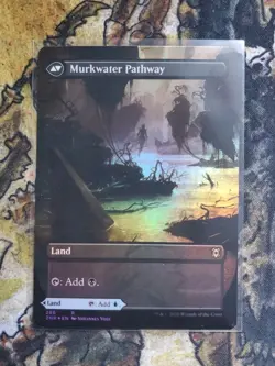 Clearwater Pathway Borderless Foil Zendikar Rising MTG - Image 2