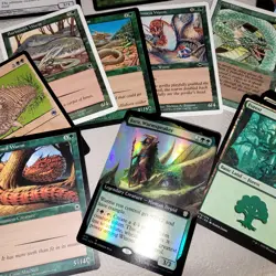 Whole COMMANDER Magic Deck by Heaven to Earth.WURMS WYRMS WORMS Green Day Baru - Image 1
