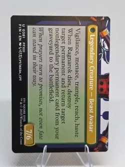 Fang, Fearless l'Cie (Borderless) X1 FIN MTG Final Fantasy FB1 - Image 2