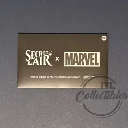 MTG Secret Lair x Marvel Arcane Signet Rainbow Foil Edition | SEALED | SAFE 📦 - Image 1