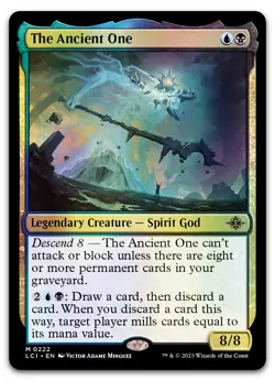 The Ancient One #222 (Foil) (NM) Lost Caverns of Ixalan LCI Magic MTG - Image 1