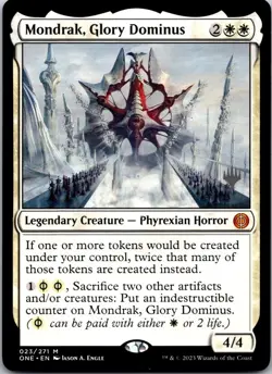 Mondrak, Glory Dominus 23 Promo Pack: Phyrexia: All Will Be One NM MTG - Image 1