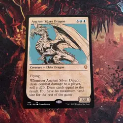 Ancient Silver Dragon (Showcase) CL: Battle for Baldur's Gate Regular - Image 1