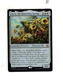 MTG SkeenAB Beza the Bounding Spring FOIL from BLB. NM. - Image 1