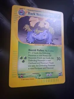 Dark Venusaur Best of Game Promo #7 NM Pokemon Card 2003 Black Star Promo - Image 2