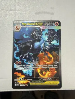 Pokemon Mega Charizard X EX 125/094 Phantasmal Flames Holo Special Rare English - Image 1