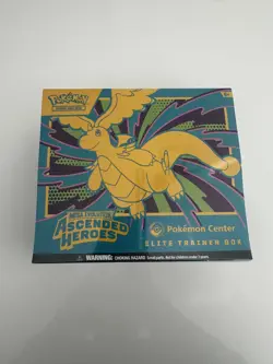 🔥In Hand New & Sealed Pokemon TCG: Ascended Heroes Pokemon Center ETB - Image 1