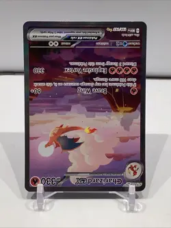 Pokemon TCG Charizard EX 199/165 SIR Scarlet & Violet 151 English NM Condition - Image 2
