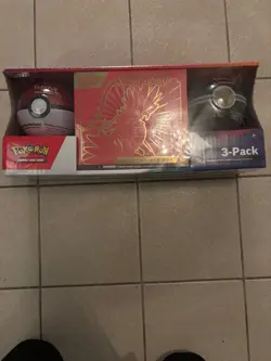 Costco Pokemon Scarlet and Violet ETB 3 Pack (Koraidon) - Image 1
