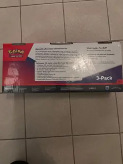 Costco Pokemon Scarlet and Violet ETB 3 Pack (Koraidon) - Image 2