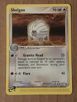 Pokemon Shelgon 42/97 Ex Dragon NM See Pictures - Image 1