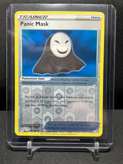 Panic Mask 165/196 Reverse Holo Pokemon 2022 Lost Origin NM - Image 1