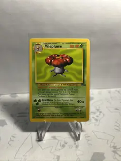 1999 Pokemon TCG Vileplume Jungle 31/64 Regular Unlimited Rare HP - Image 2