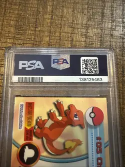 2000 TOPPS CHROME POKEMON T.V. #5 CHARMELEON PSA 8 - Image 5
