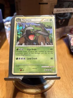 Pokemon TCG Torterra Theme Deck Exclusives 10/95 Exclusive Cracked Ice Holo - Image 1