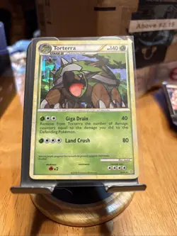 Pokemon TCG Torterra Theme Deck Exclusives 10/95 Exclusive Cracked Ice Holo - Image 3