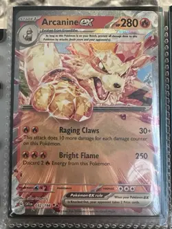 2023 Pokemon TCG Arcanine ex 032/198 SVI Scarlet & Violet English - Image 1