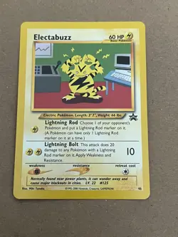 NM Electabuzz - Normal #46 Black Star Promo Pokemon TCG - Image 1