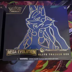 Pokemon Mega Evolution Pokemon Center Elite Trainer Box ETB Set of 2 Sealed - Image 2