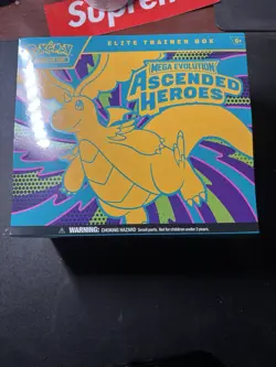 Pokemon TCG Mega Evolution Ascended Heroes Elite Trainer Box ETB Factory Sealed - Image 1