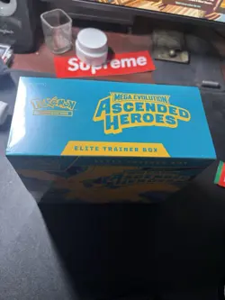 Pokemon TCG Mega Evolution Ascended Heroes Elite Trainer Box ETB Factory Sealed - Image 3