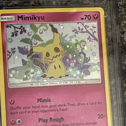 Mimikyu SM163 Pokemon SM Black Star Promo Team Up Graded CGC GEM MINT 10 - Image 2