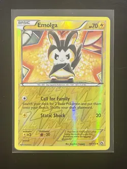 Emolga 49/113 - Pokemon Legendary Treasures Reverse Holo - NM - Image 1
