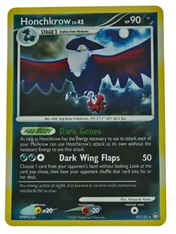 Honchkrow 10/123 Reverse Holo Rare Mysterious Treasures New NM+ W eBay Tracking - Image 1