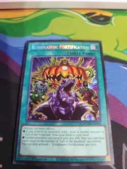 Ectoplasmic Fortification - MZMU-EN008 - Secret Rare - 1st Edition Yu-Gi-Oh NM - Image 1