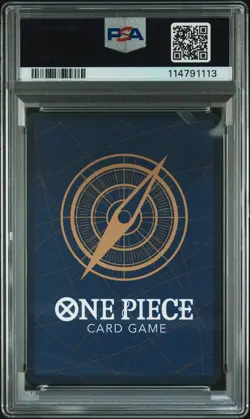 2024 One Piece EN Monkey D. Luffy 2nd Anniversary Tournament Promo #P-043 PSA 10 - Image 2