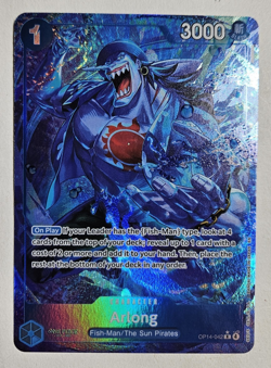 One Piece The Azure Sea's Seven Arlong OP14-042 Rare Alt Art English - Image 1