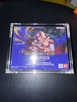 One Piece TCG OP14 The Azure Sea's Seven Booster Box English SEALED W Case - Image 1