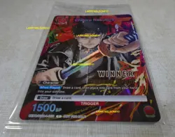 UNION ARENA CHIHIRO ROKUHIRA RELEASE EVENT WINNER KGR-1-055 NEW SEALED ENGLISH - Image 2