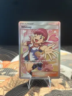 Pokemon TCG Whitney Lost Thunder Holo Full Art Ultra Rare Card 214/214 - Image 1