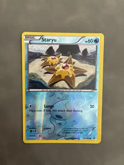 Staryu Reverse Holo- Pokemon XY Primal Clash Card Single 32/160 - Image 1