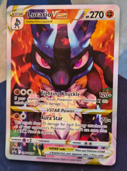 Lucario VSTAR SWSH291 SWSH: Sword & Shield Promo Cards Holo - Image 1