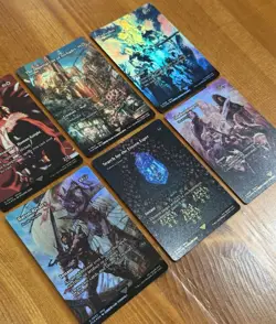 MTG Final Fantasy NM/Mint Foil Cards Lot, Through the Ages, FCA FIN Collector - Image 2