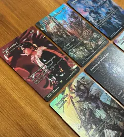 MTG Final Fantasy NM/Mint Foil Cards Lot, Through the Ages, FCA FIN Collector - Image 3