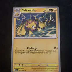 Galvantula Uncommon SV: White Flare 034/086 NM English Pokemon Card - Image 1