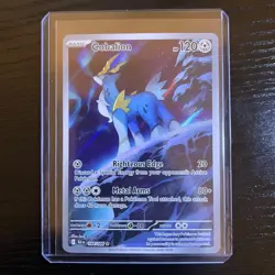 Cobalion 144 Black Bolt Illustration Rare IR Card Pokemon TCG - Image 1