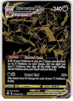 Eternatus Vmax Ultra Rare Shining Fates SV122/SV122, NM Pokemon Card - Image 1
